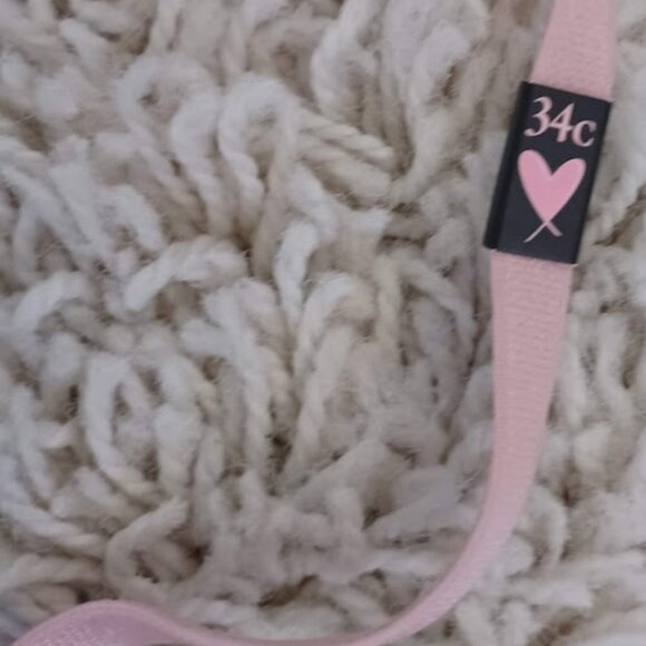 Victoria’s Secret 34C Pink Lace Racerback T-Shirt Push-Up Bra NWT $36.50 - Picture 2 of 6